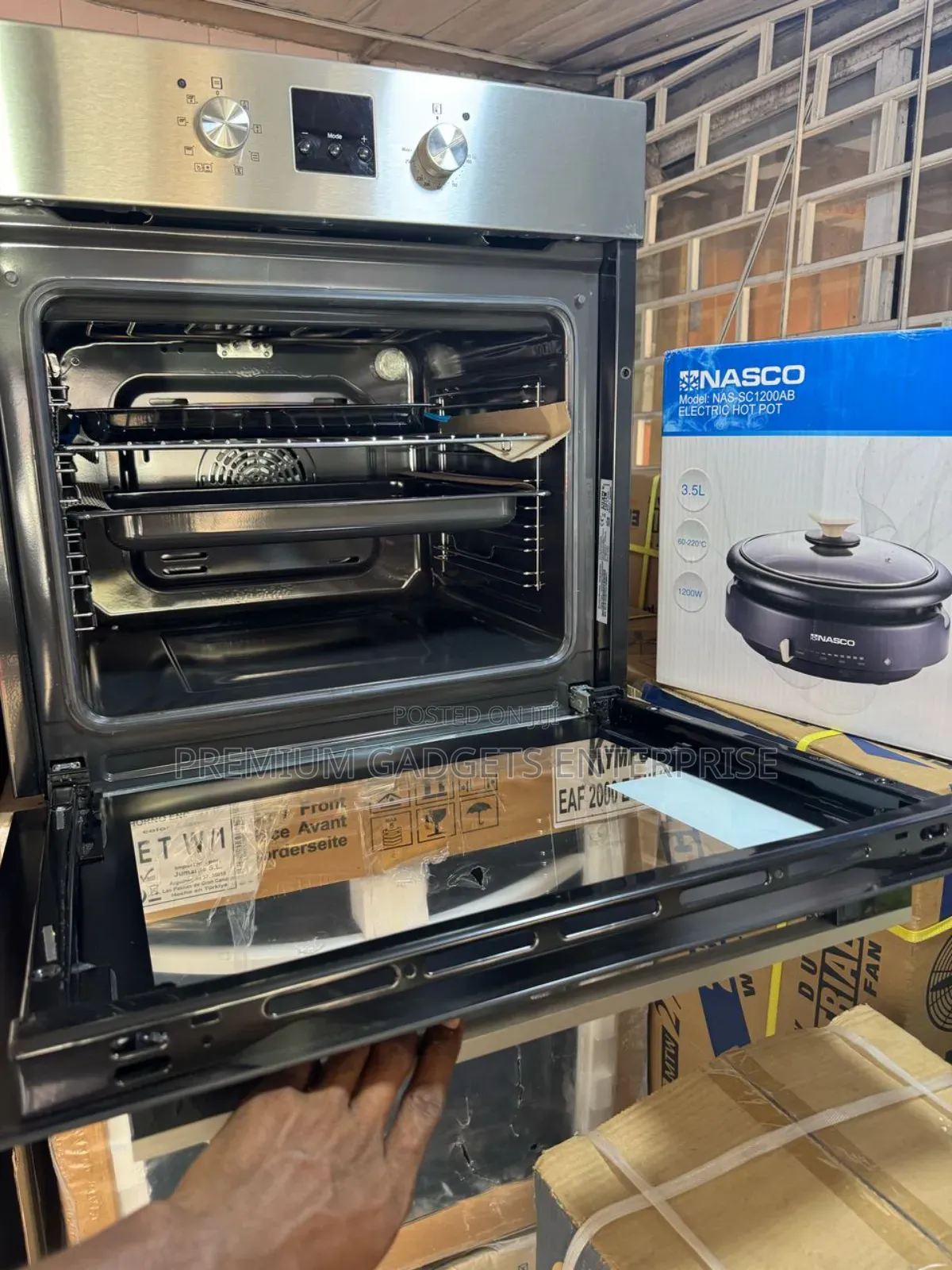 Kympo 69ltr Built-in Multifunction, 8 Program Oven