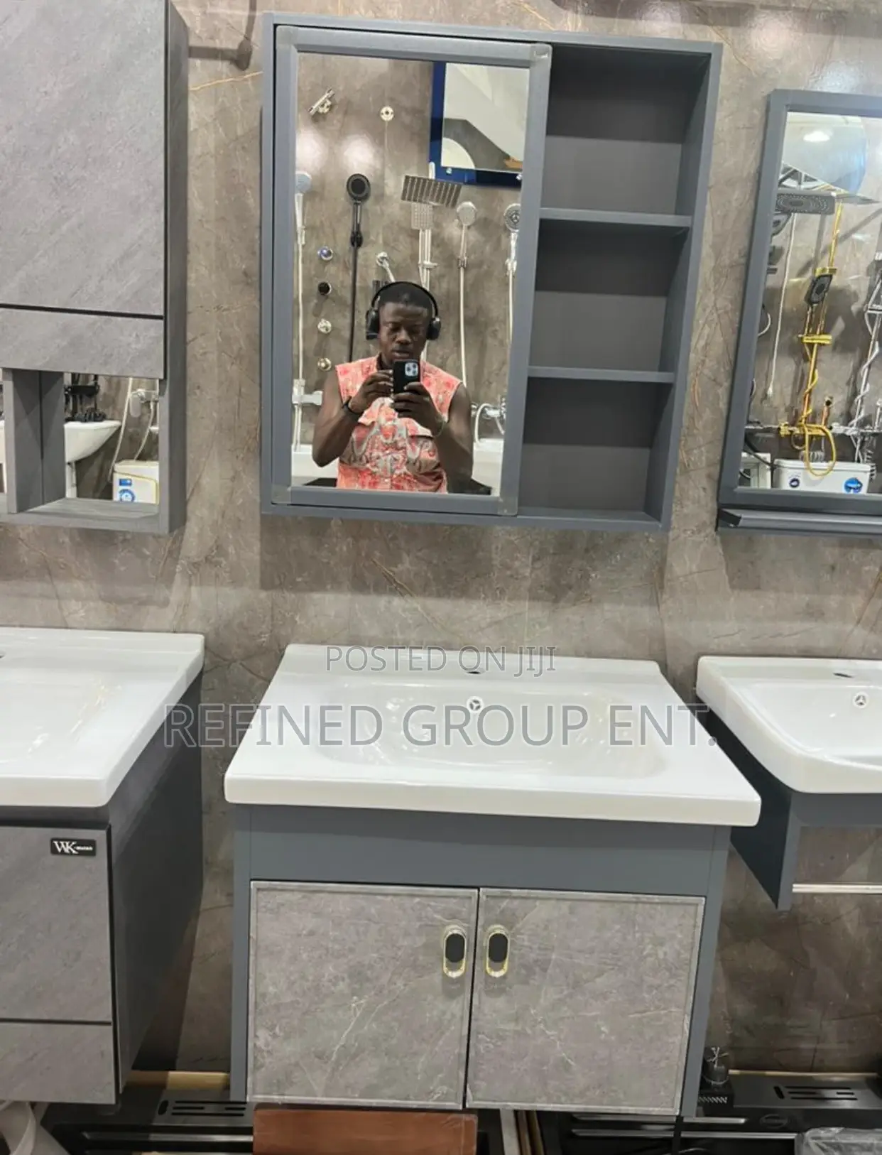 Washroom Cabinet.