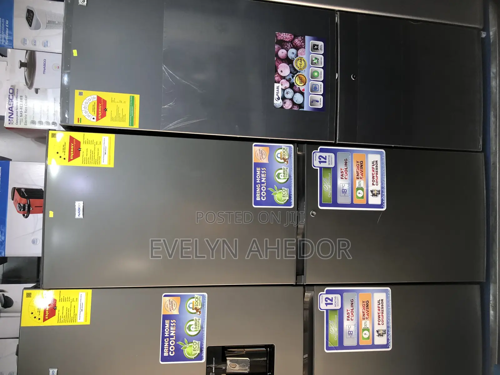 Brand New Nasco Bottom Freezer 258 Liters Available
