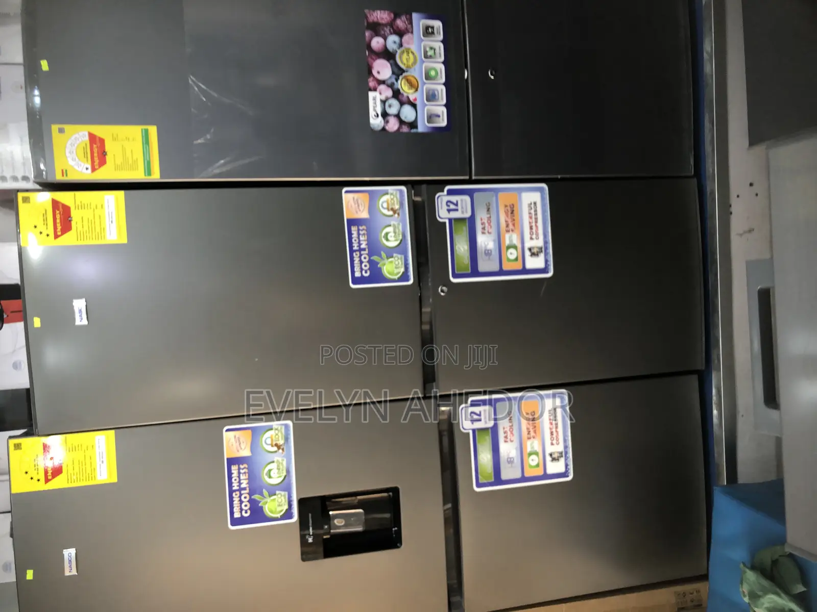 Brand New Nasco Bottom Freezer 258 Liters Available