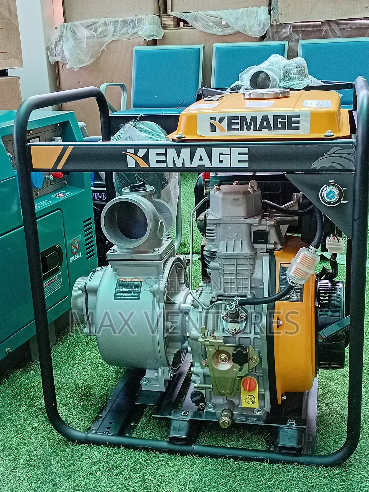 Heavy Duty Kemage 4 Inches Water Pump Diesel