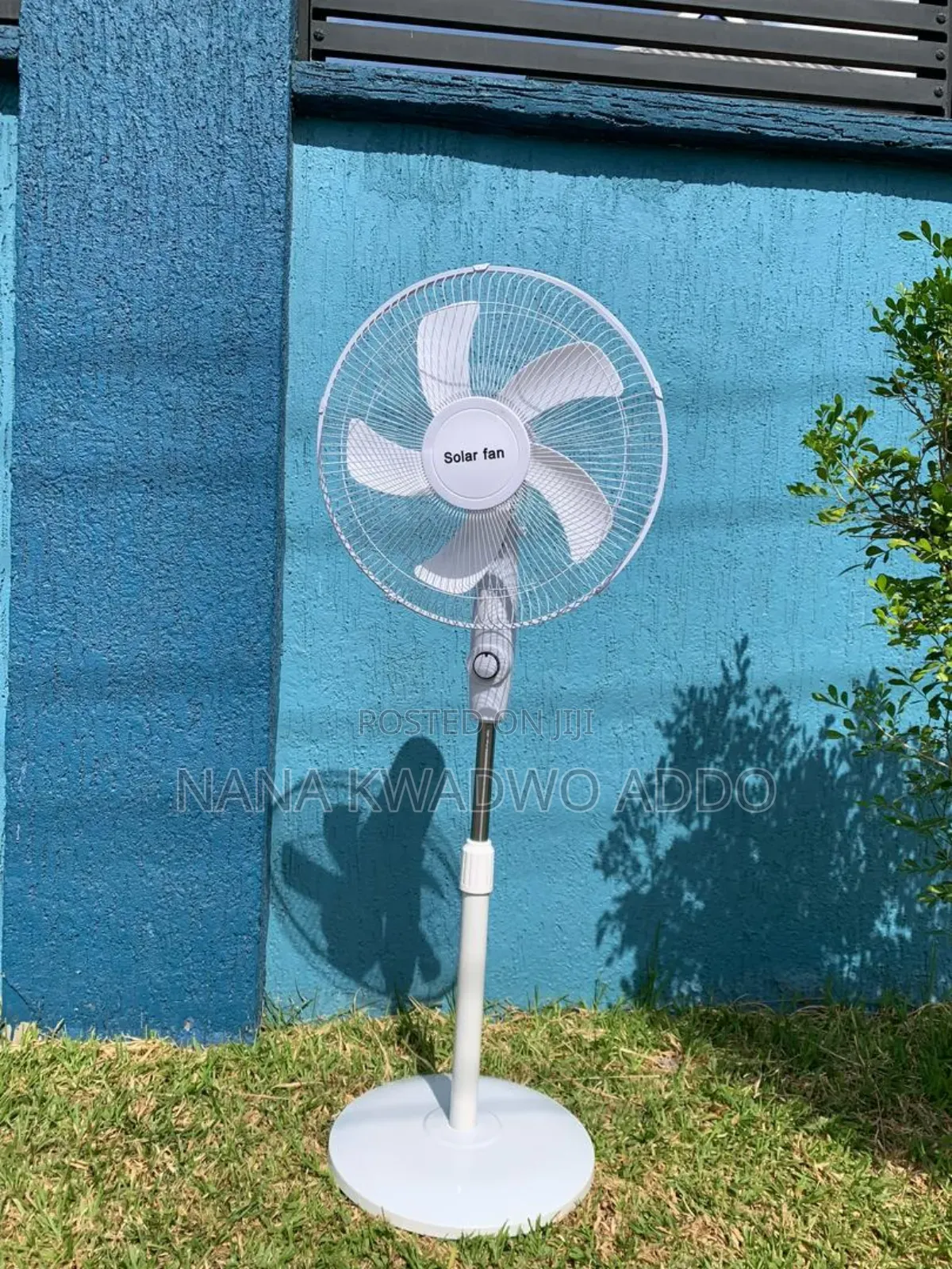 Solar Rechargeable Fan
