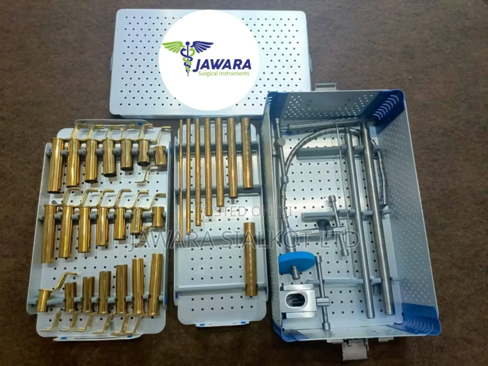 Mis Tubular Retractor Spine System Set Titanium Sterlize Box
