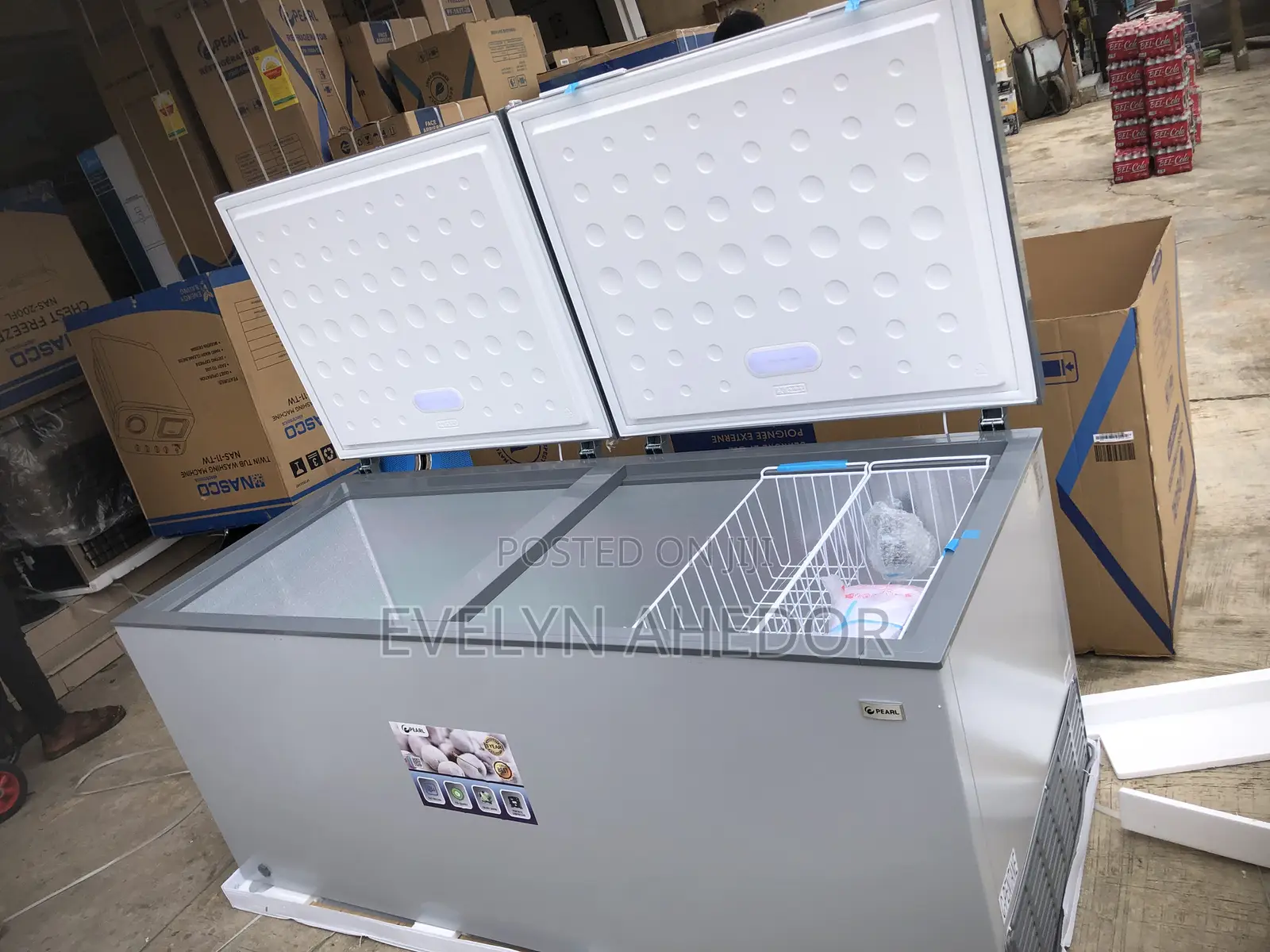 Brand New Double Decker Pearl Chest Freezer 708 Liters