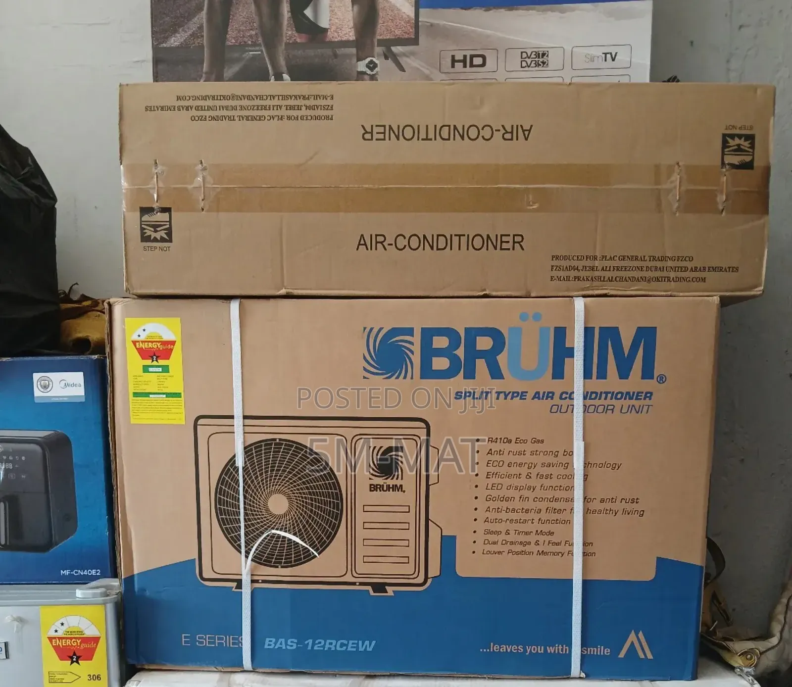 Dual Drainage 1.5hp Bruhm Air Conditioner