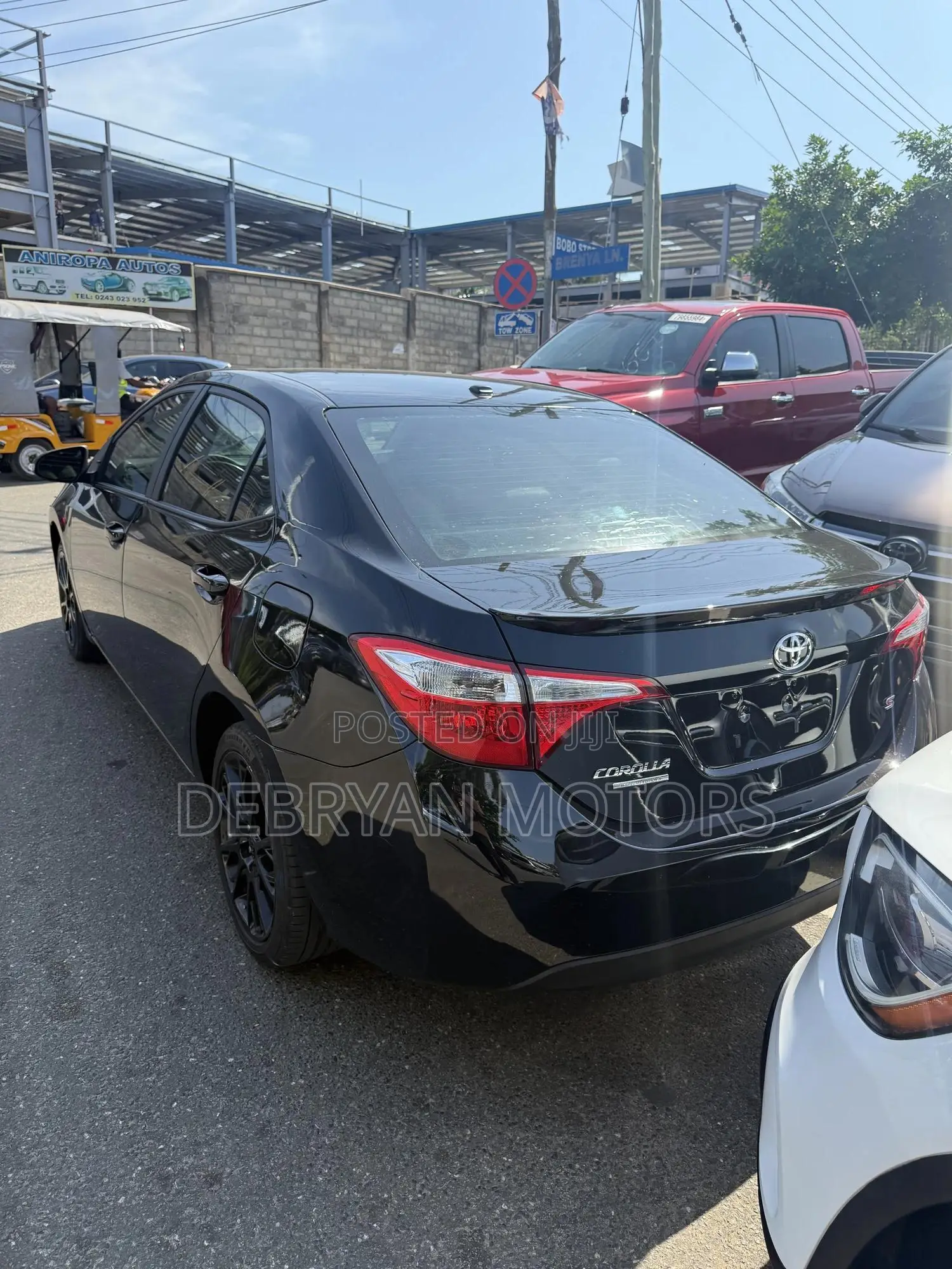 Toyota Corolla S Premium 4dr Sedan (1.8L 4cyl CVT) 2014 Black