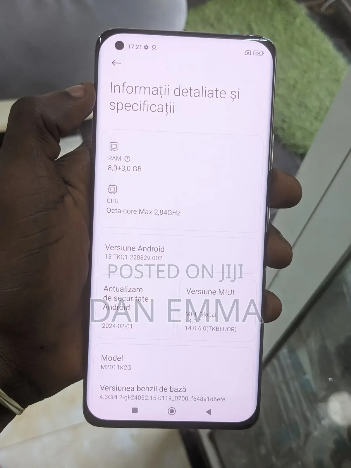 Xiaomi Mi 11 256 GB Black