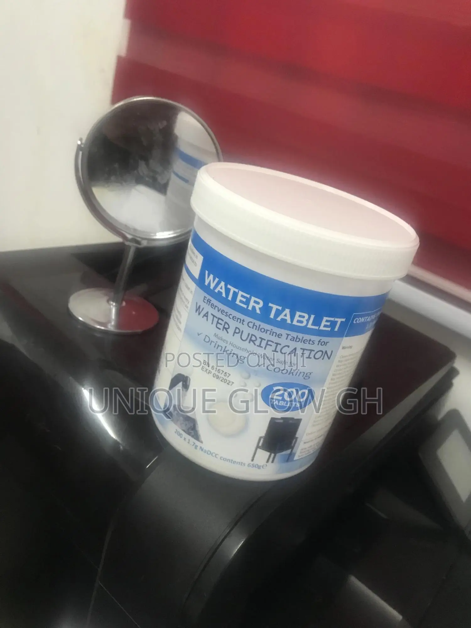 Aquatab Effervescent Water Purification Chlorine Tablets