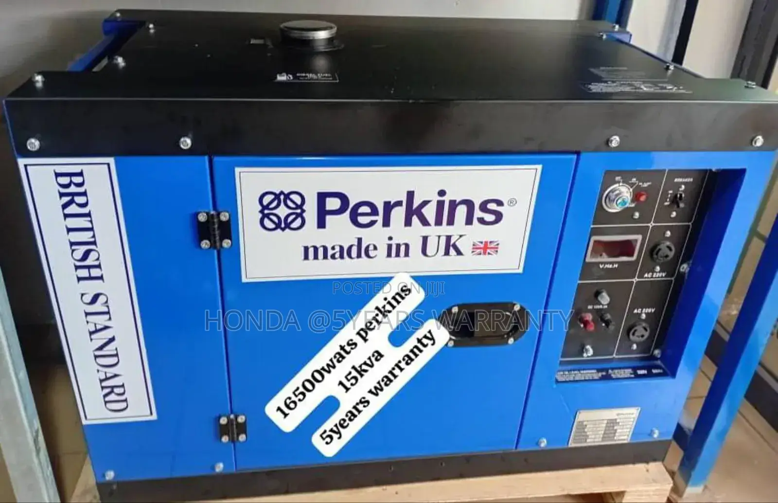 Energy Wave Perkins 15kva 16500watt Silent Generator 15kva
