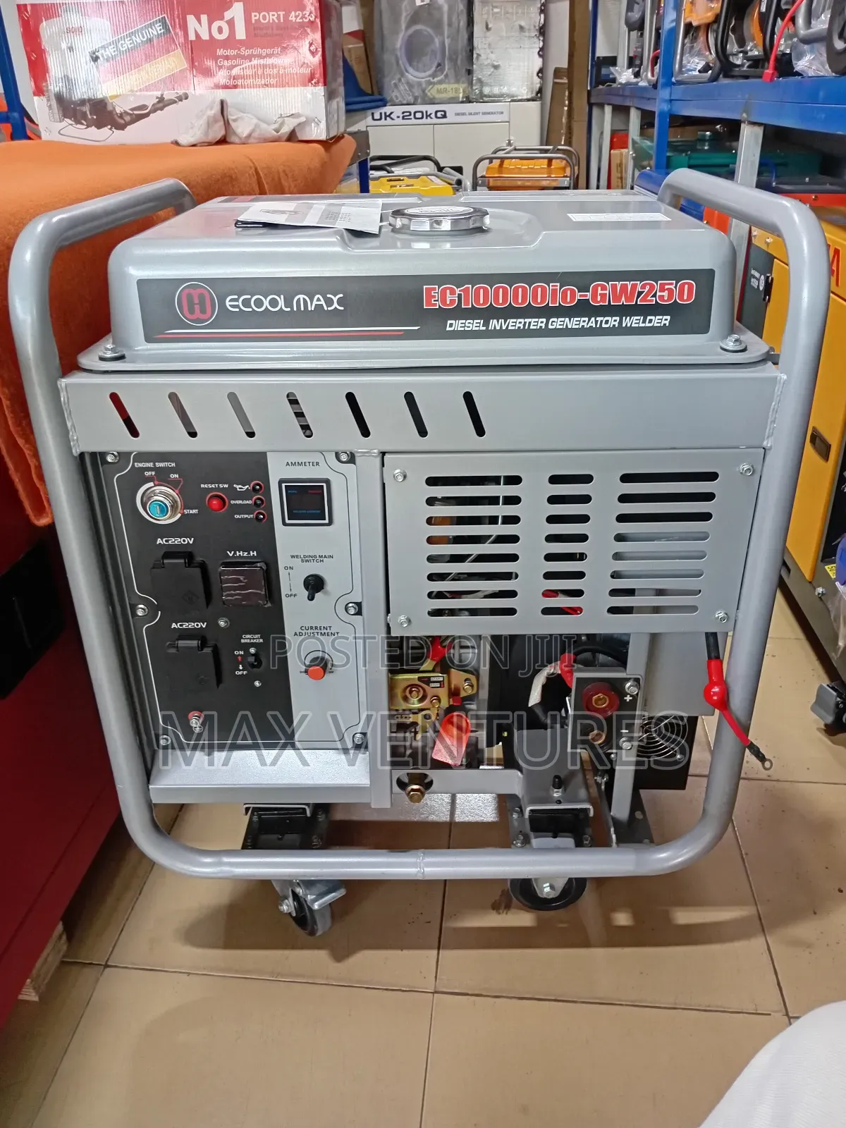 Diesel Inverter Generator Welder -Gw250 Super Efficient