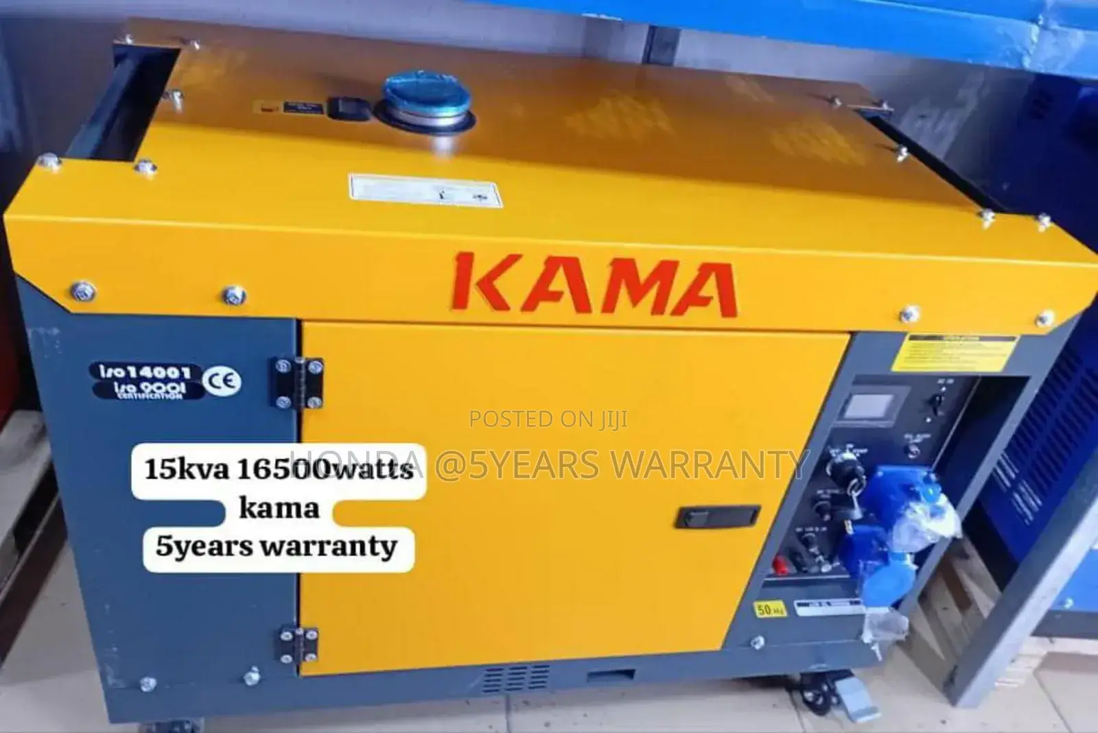 Power Source Energy Kama Generator 16500watt 15kva Silent