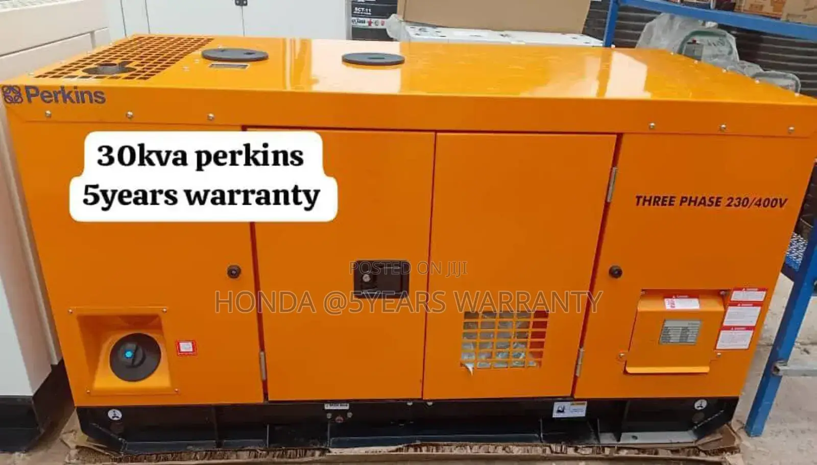 Powermax Perkins 30kva 3phase Generator Silent 30kva