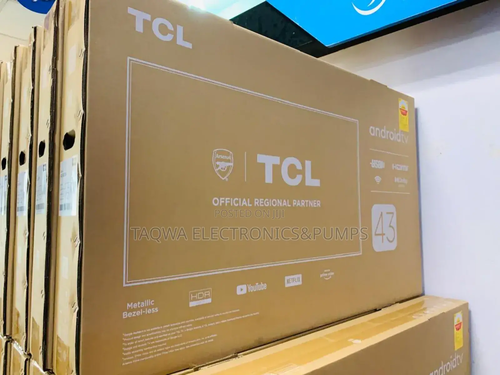 FHD Android TCL 43inch Smart Tv