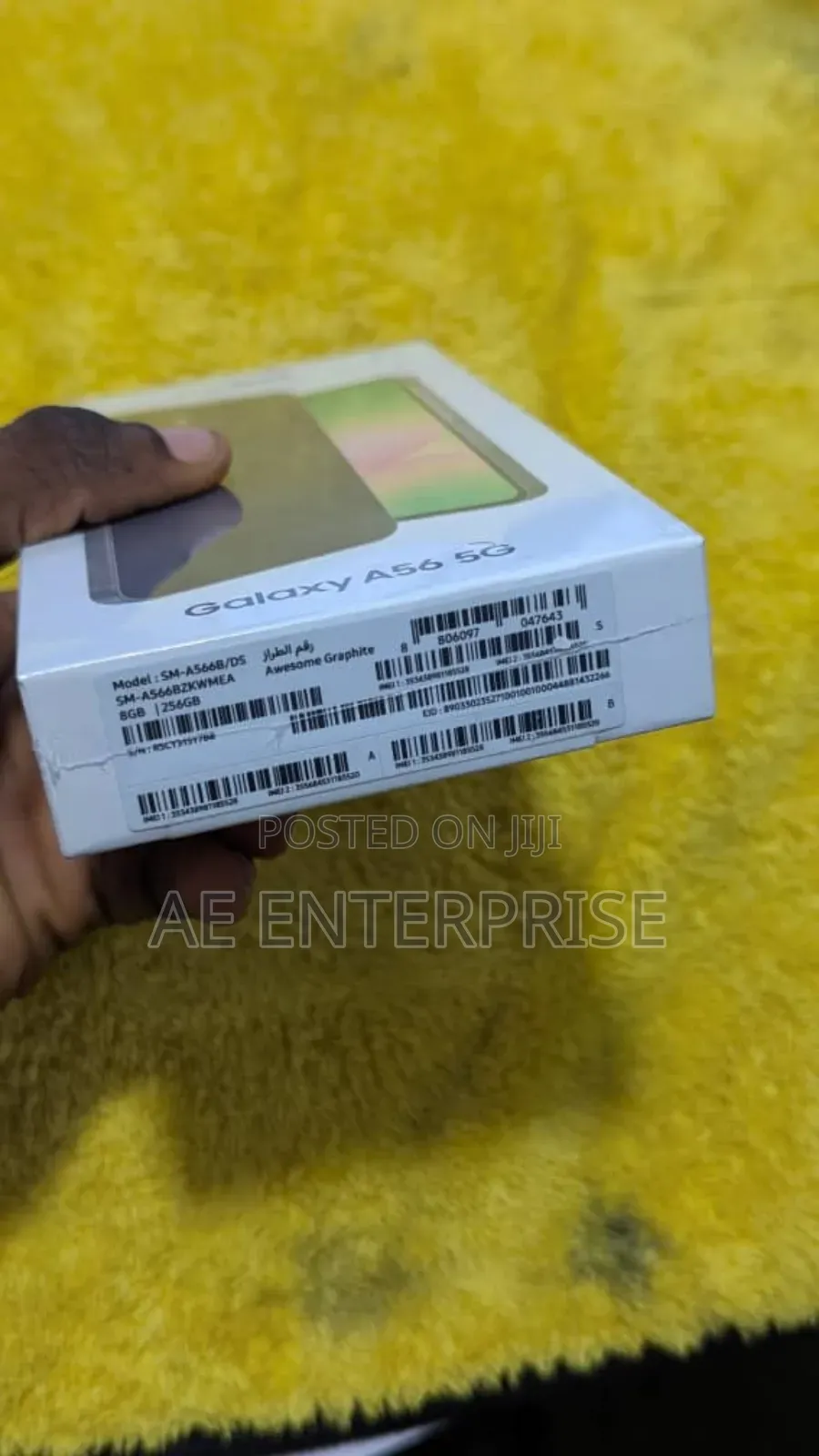 New Samsung Galaxy A56 256 GB Black