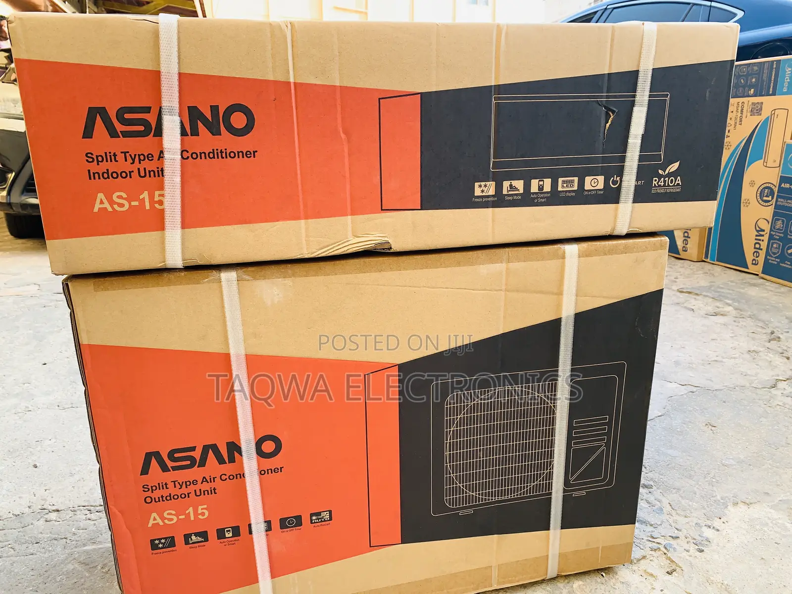 Pure Copper Asano 1.5hp Air Conditioner
