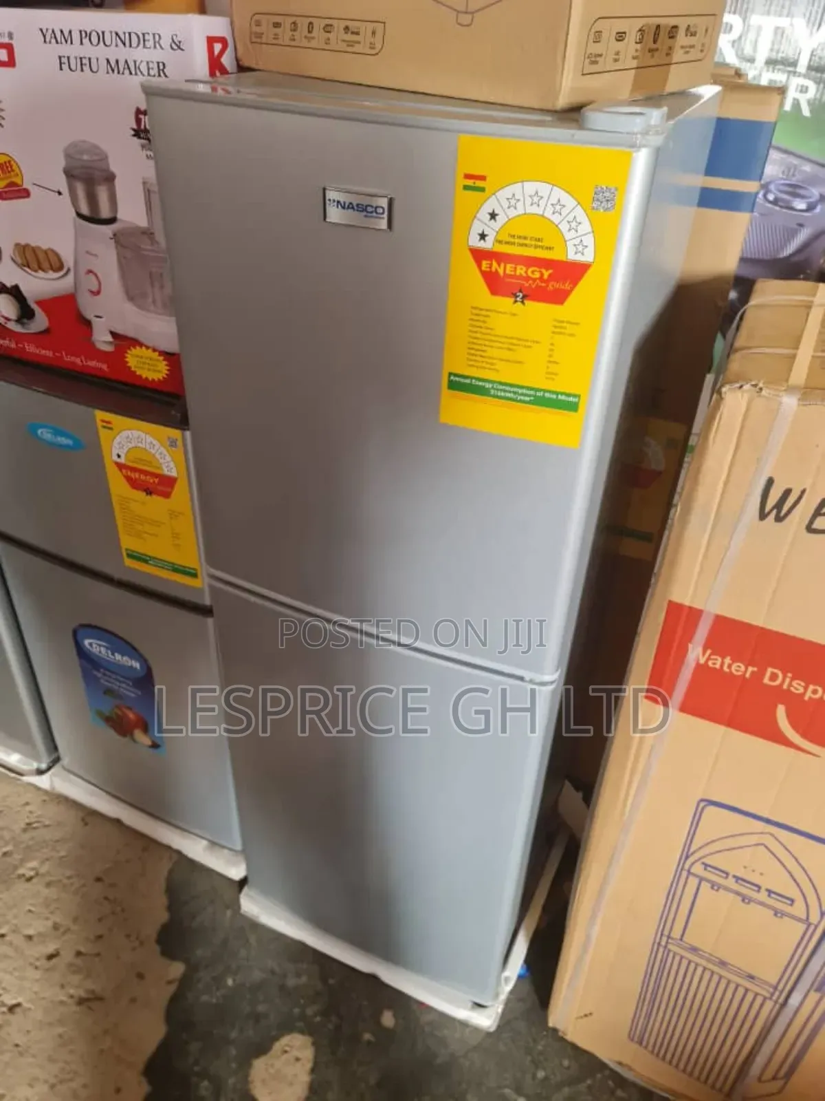 Nasco 116l Bottom Freezer Fridge: Smart Cool