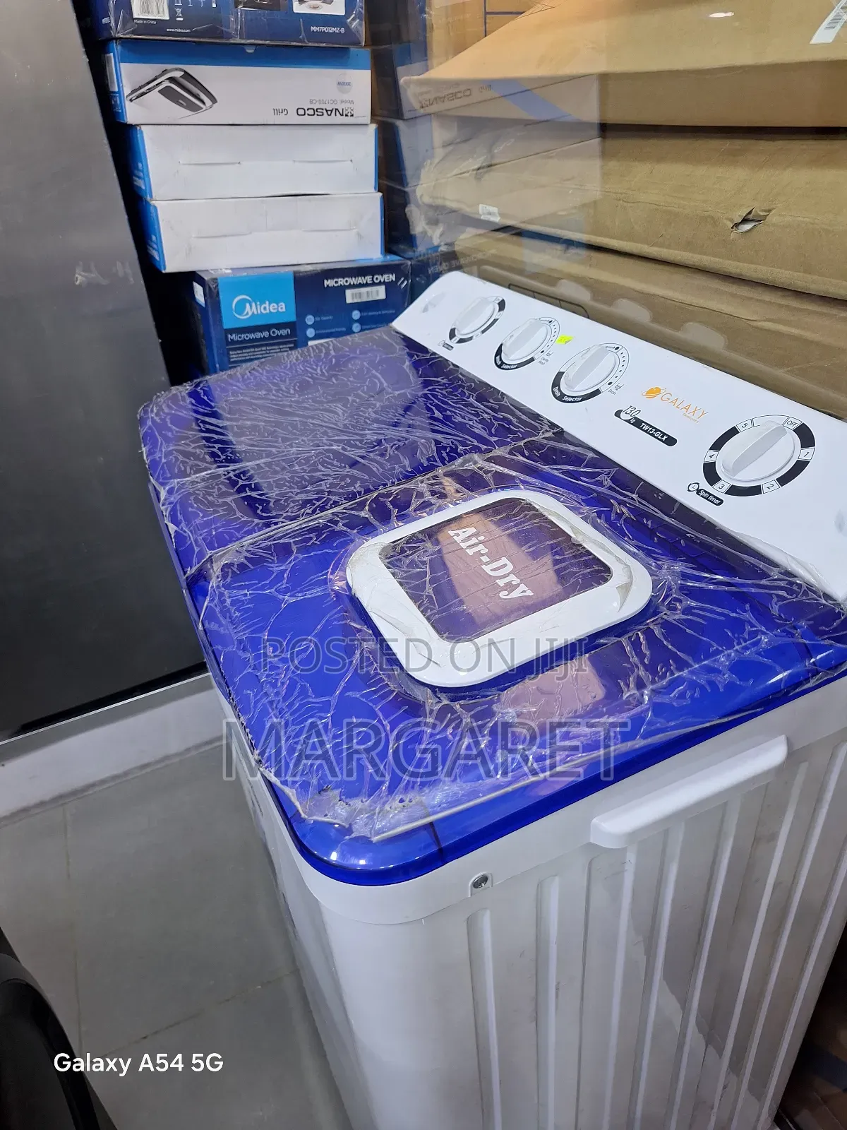 Blue Lid 13 Kg Galaxy Washing Machine Top Load
