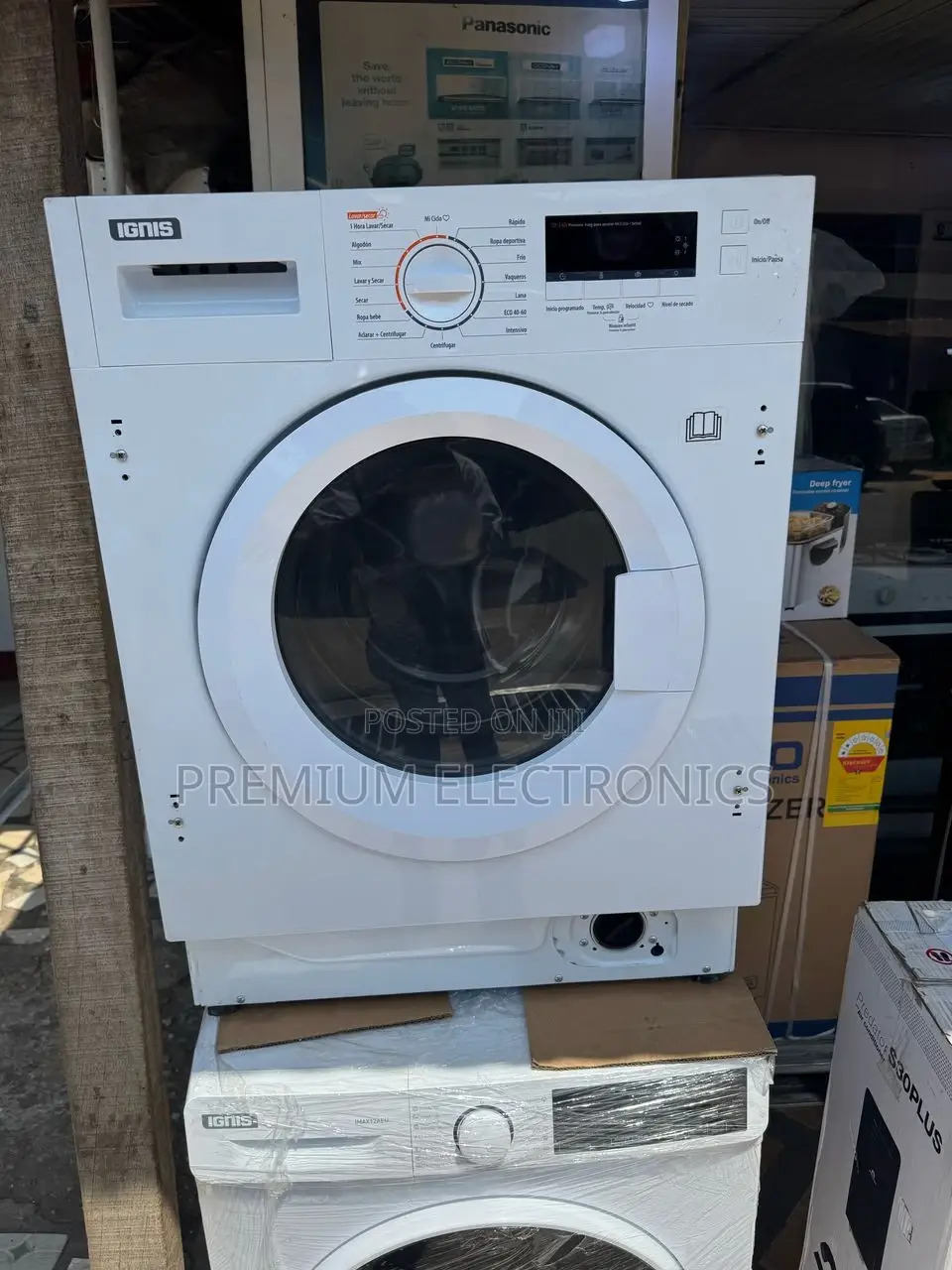 Built-in Ignis 7kg Front Load Washer | 5 Kg Dryer - Iwd1275s