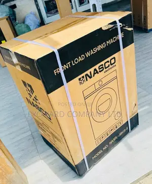 Quick and Smooth Washing Nasco Front Load 8kg Washing Machin