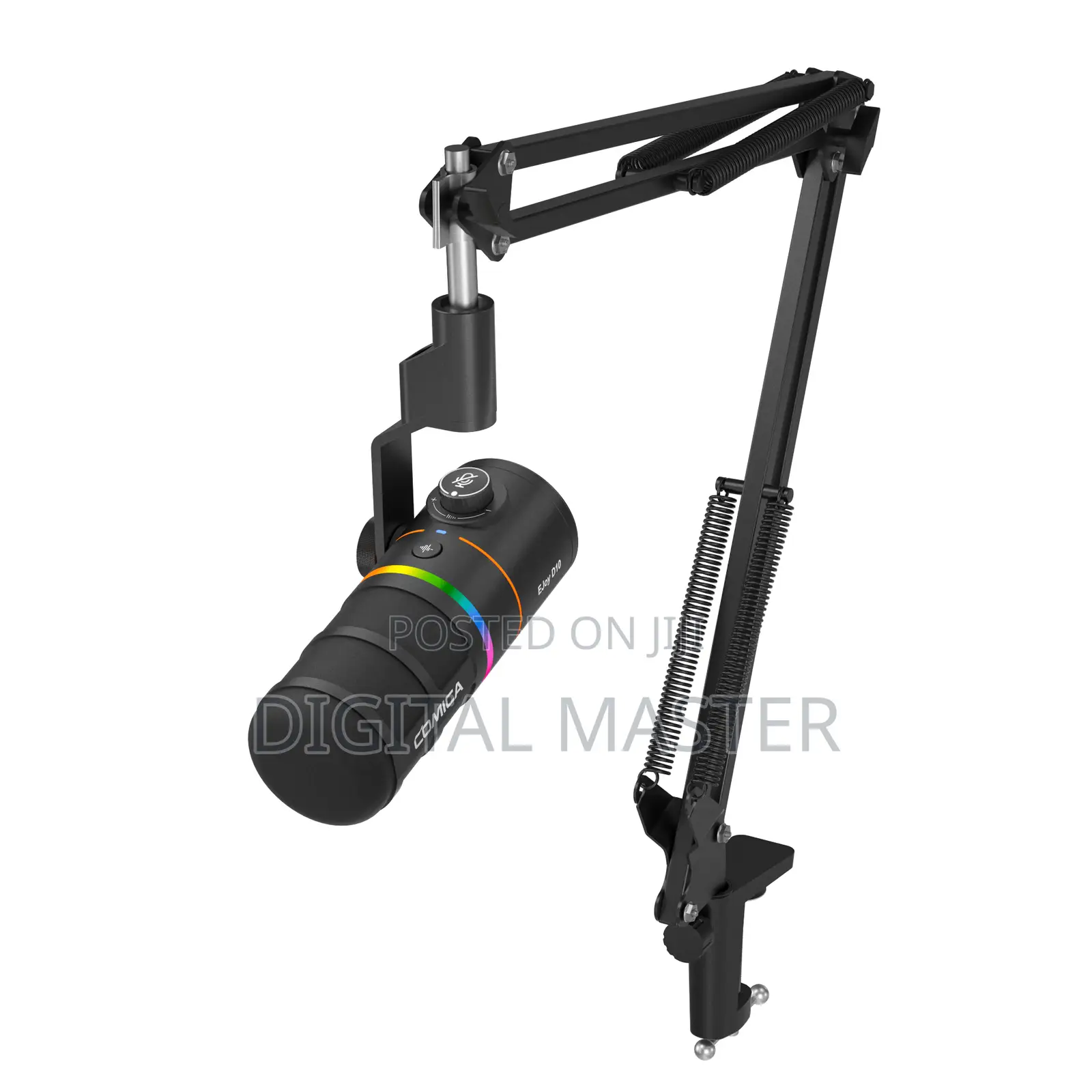 Comica Ejoy D10 Pro RGB Cardioid Dynamic Wireless Microphone