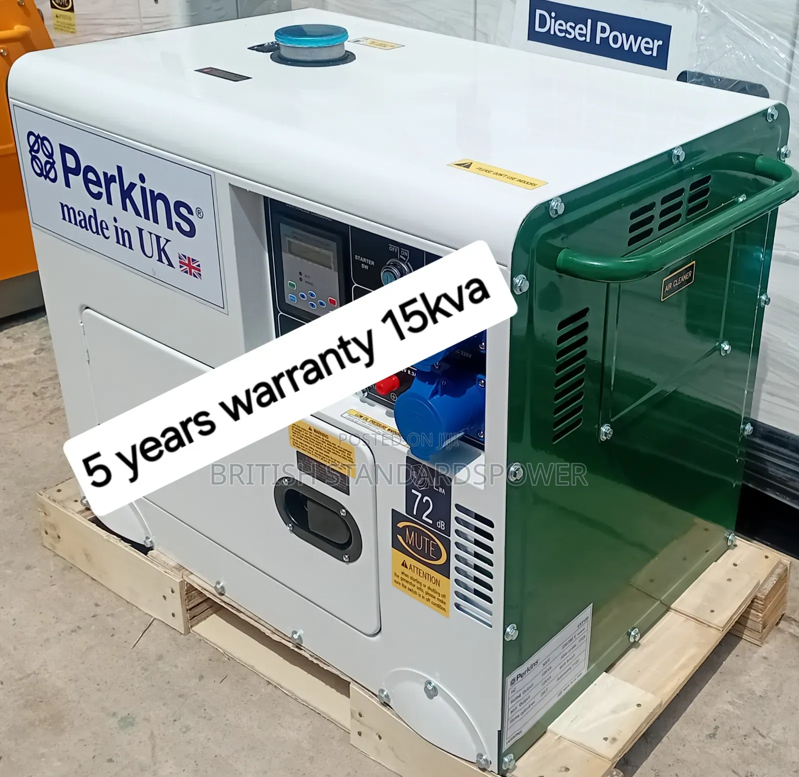 Stable 15kva Silent Diesel Genset