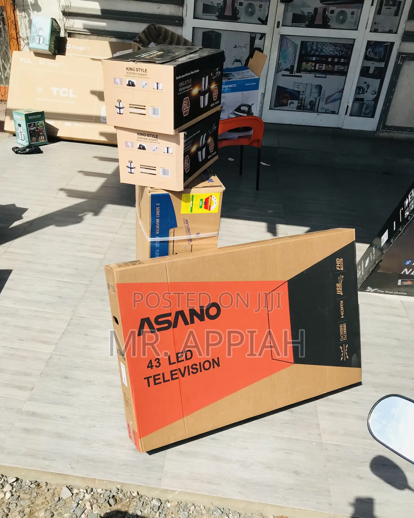 Shop Wonderful Asano 43 Inch Digital Satellite Television.