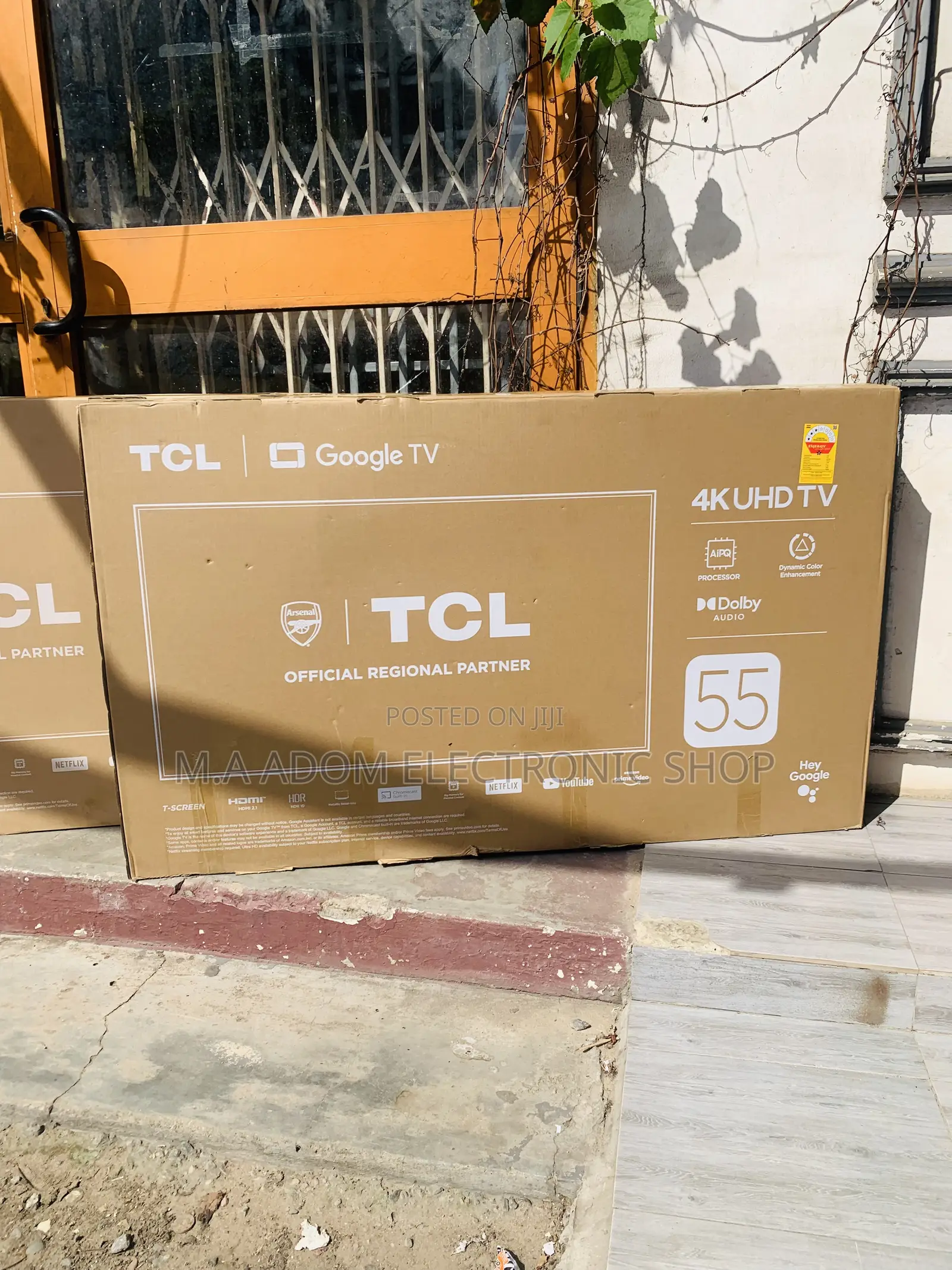 TCL 55” Smart Android Tv