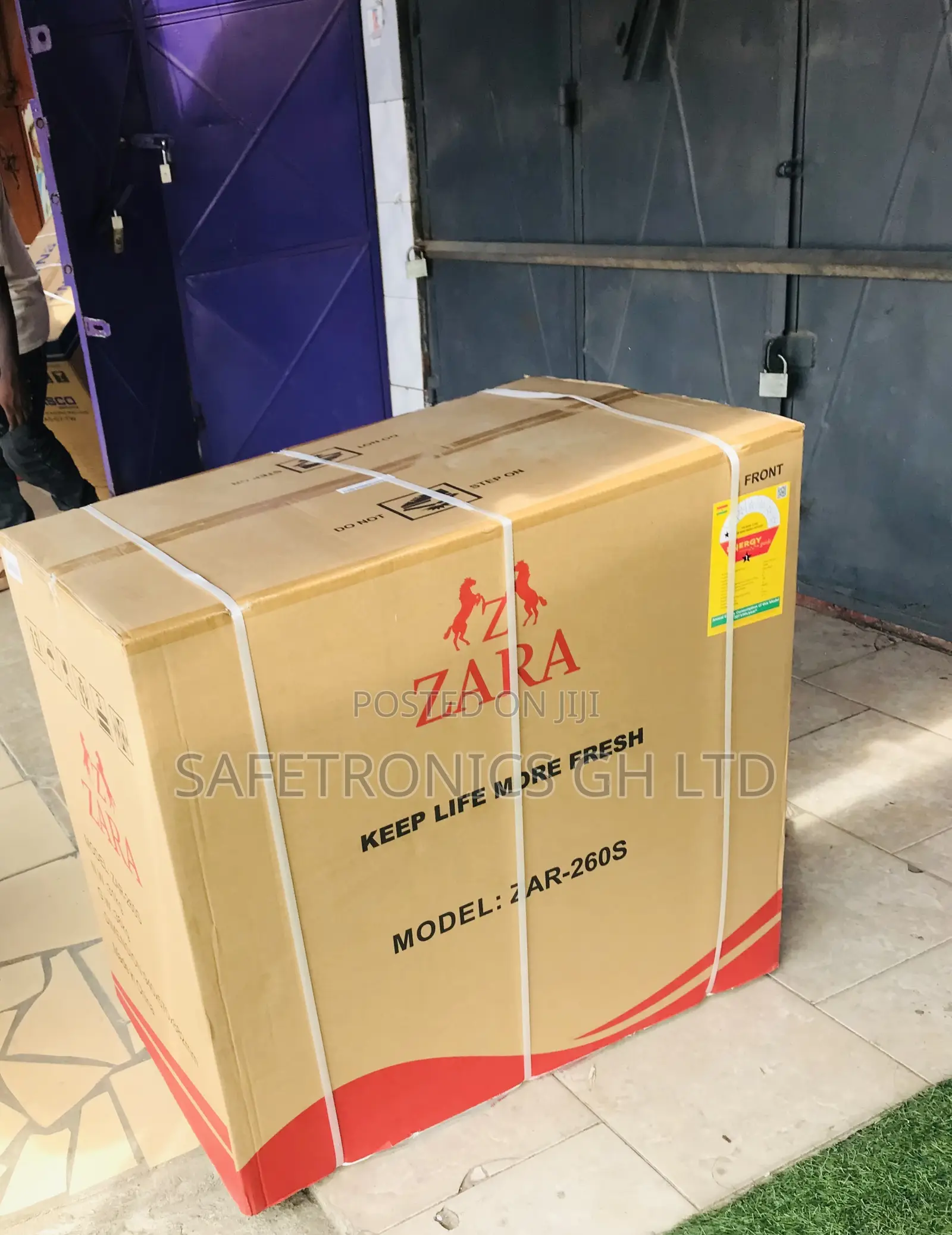 Eco-Cooler 200l Grey Singledoor Zar-260 Fast Freezer