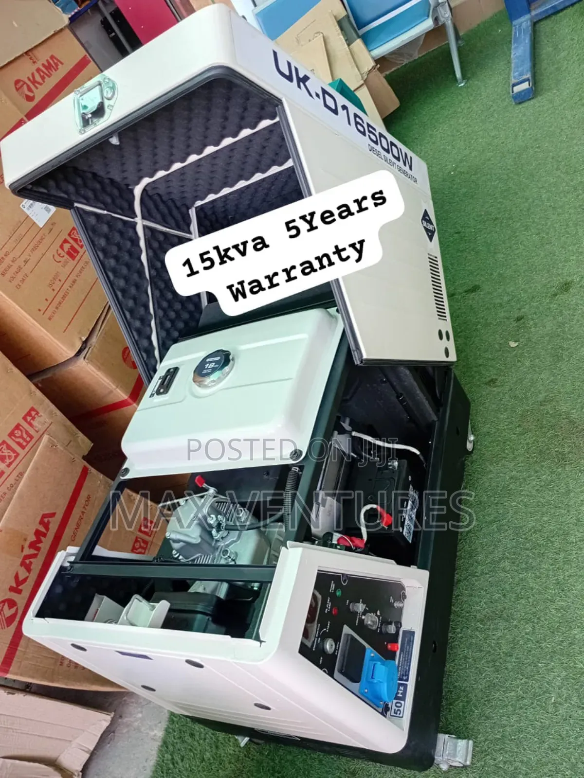 Uk 15kva Gasoline Diesel Generator Stay Powered