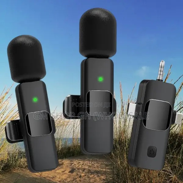 iPhone Android Wireless Microphone Audio Video Recording