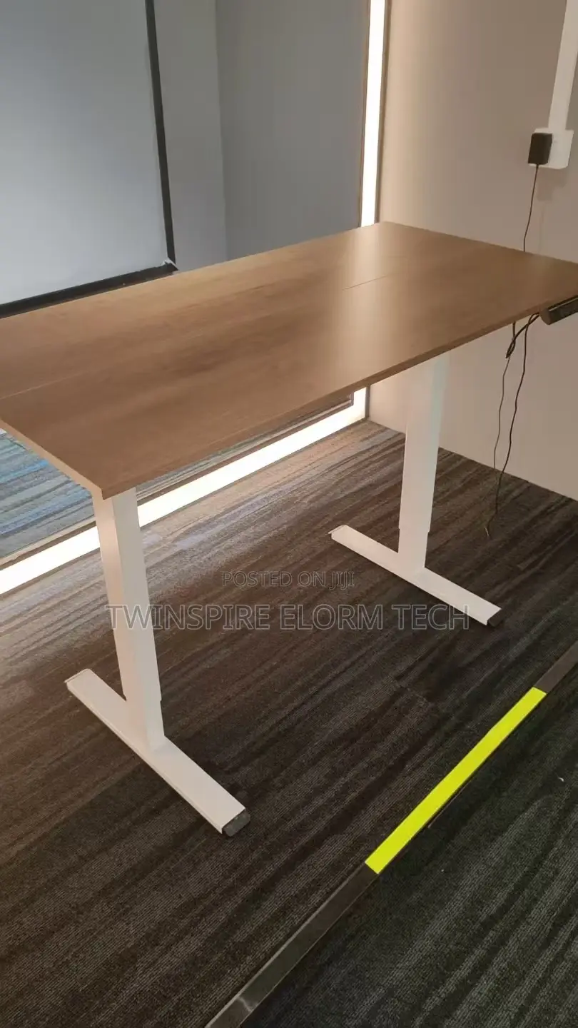 Electric Height Adjustable Sit Stand Work Desk Table