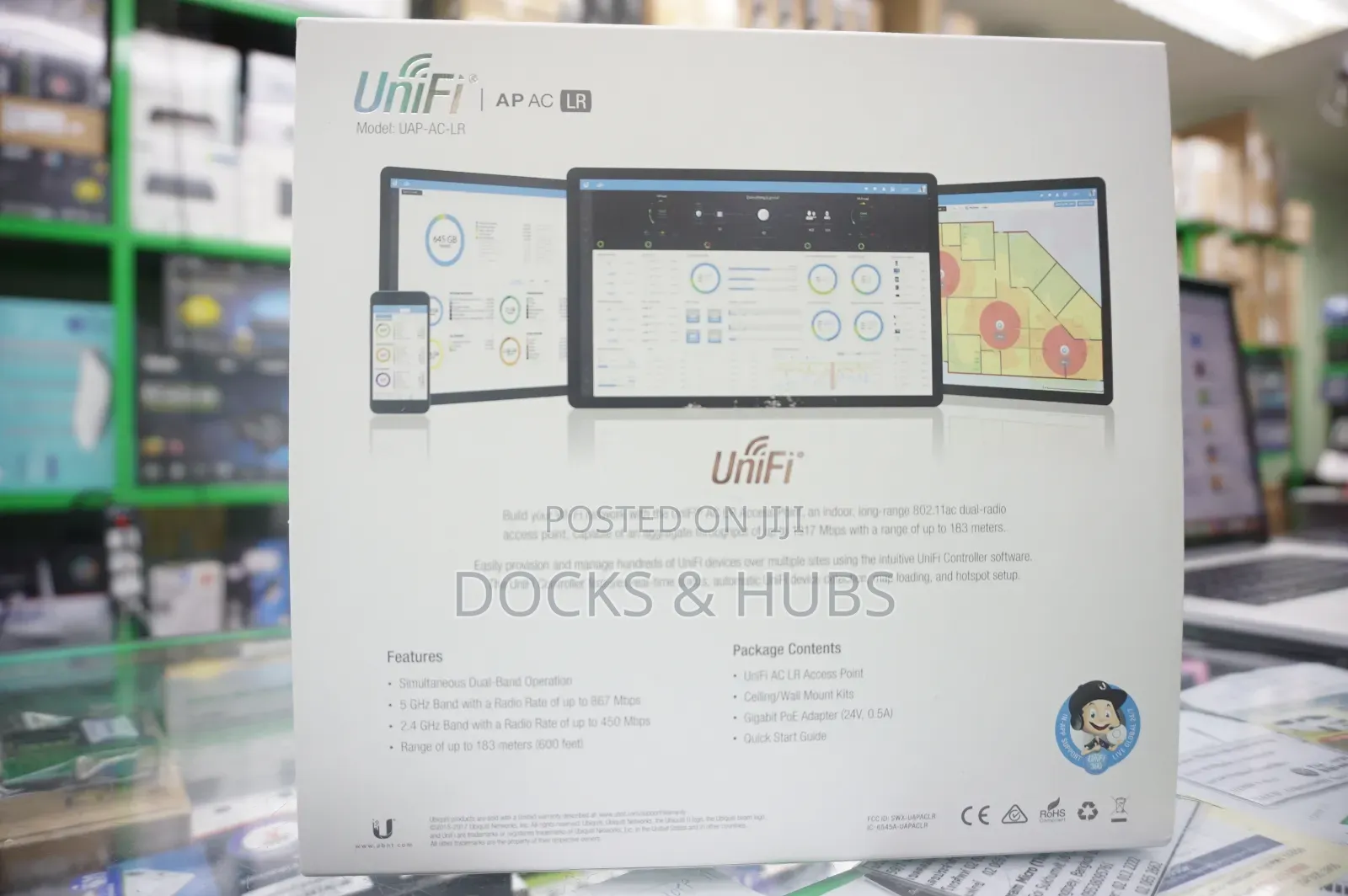Ubiquiti Dual-Radio Long Range Access Point (Gigabit Poe
)
