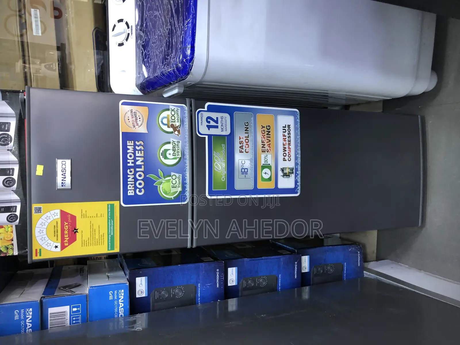 Best Nasco Top Freezer 98 Liters Double Door
