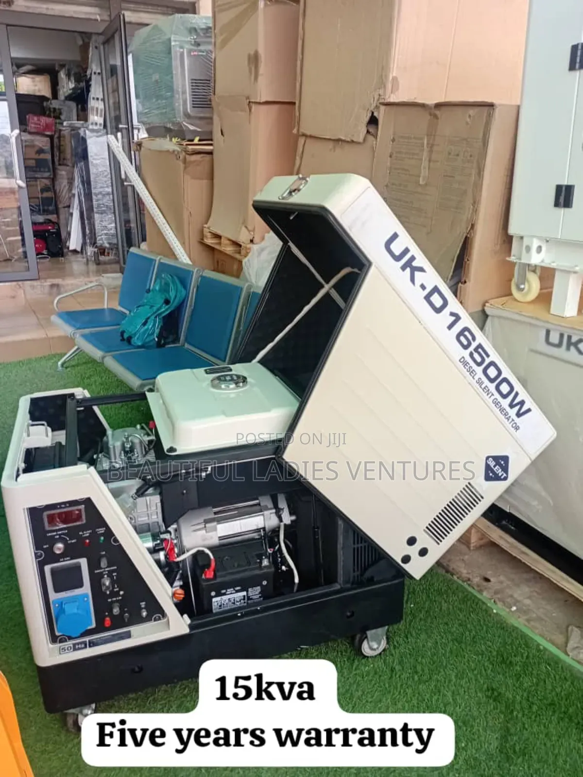 Polished Version 10kva 13000watts Uk-D Diesel Silent Gen