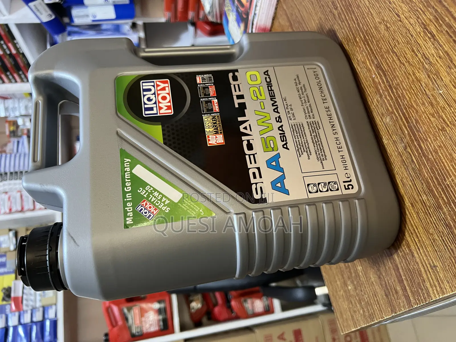 Original Engine Oil Liqui Moly 5w-20 .