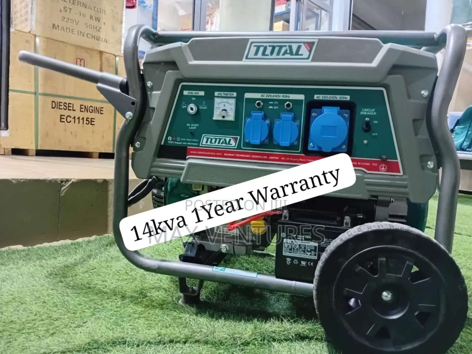 14kva Total Gasoline Generator Stay Powered Up