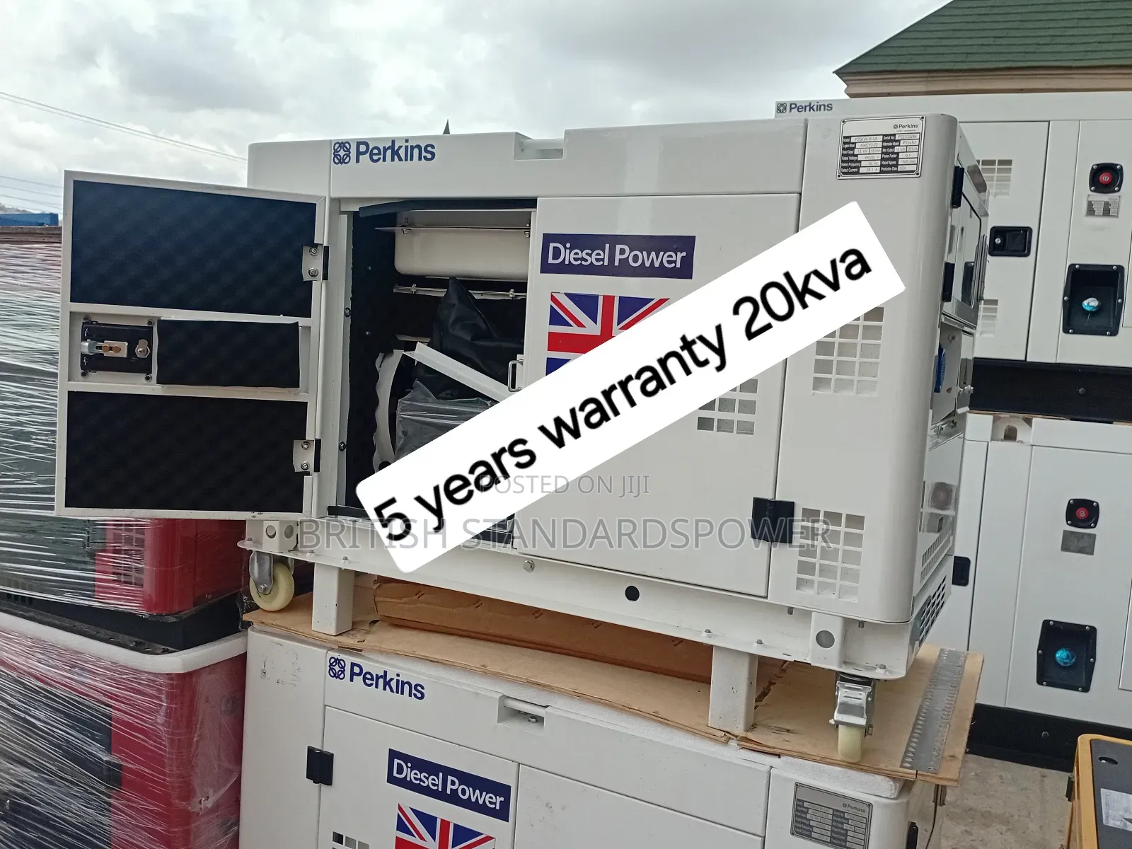 Minimal Noise Level 20kva Perkins Diesel Engine