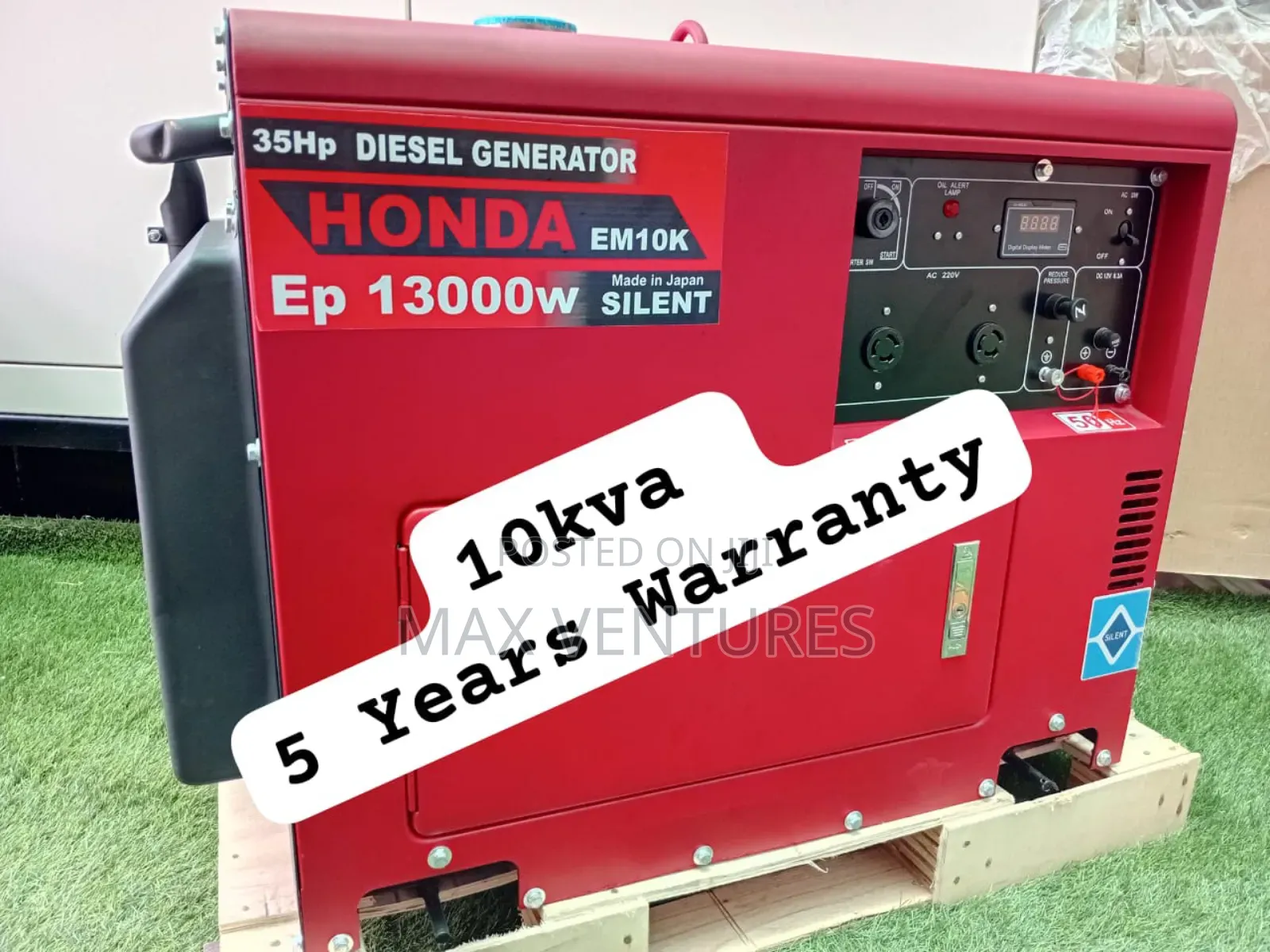 Honda 10kva Weather Resistant Diesel Generator
