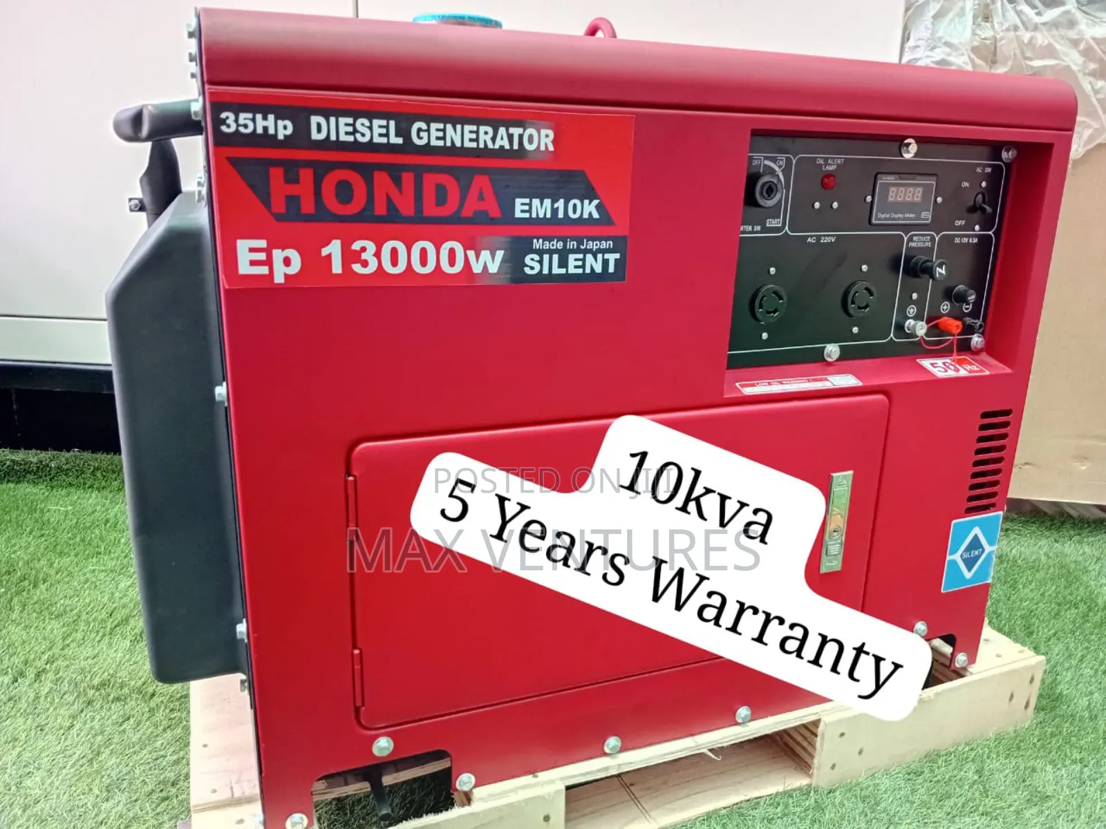 Power Standby 10kva Honda Diesel Generator