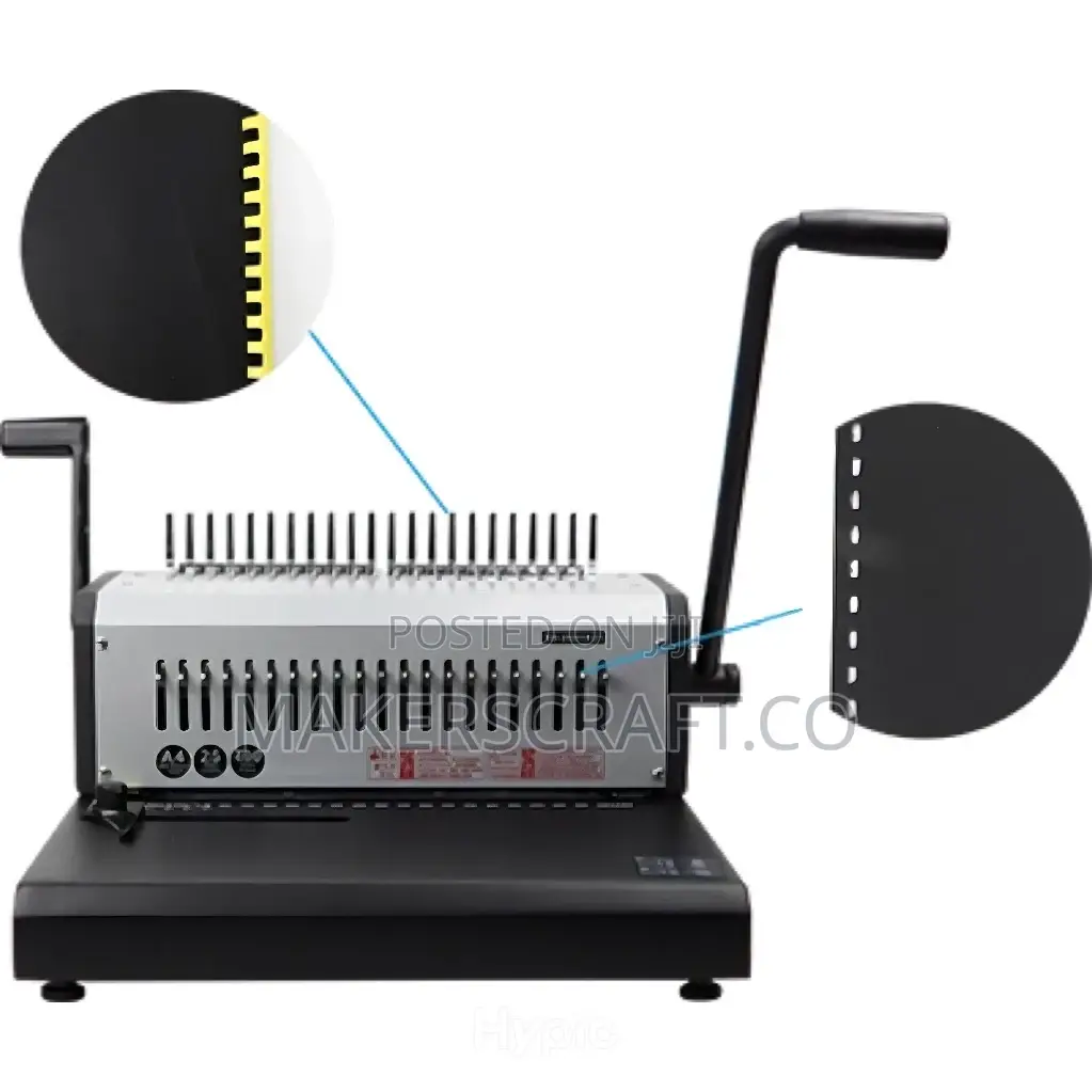 Heavy Duty Comb Binding Machine