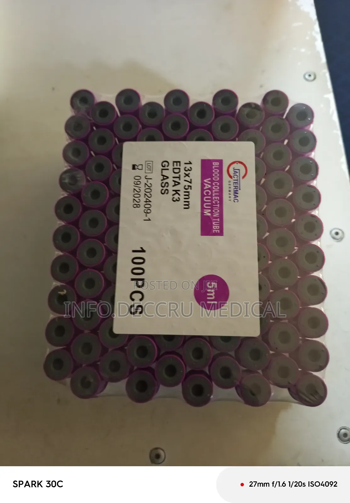 Blood Collection Tube (Edta Tube)