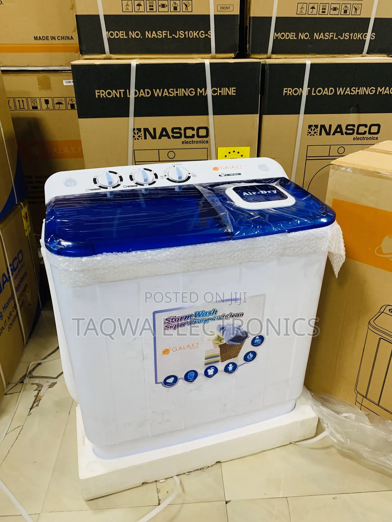Beautifully 7kg Semi Automatic Galaxy Washing Machine