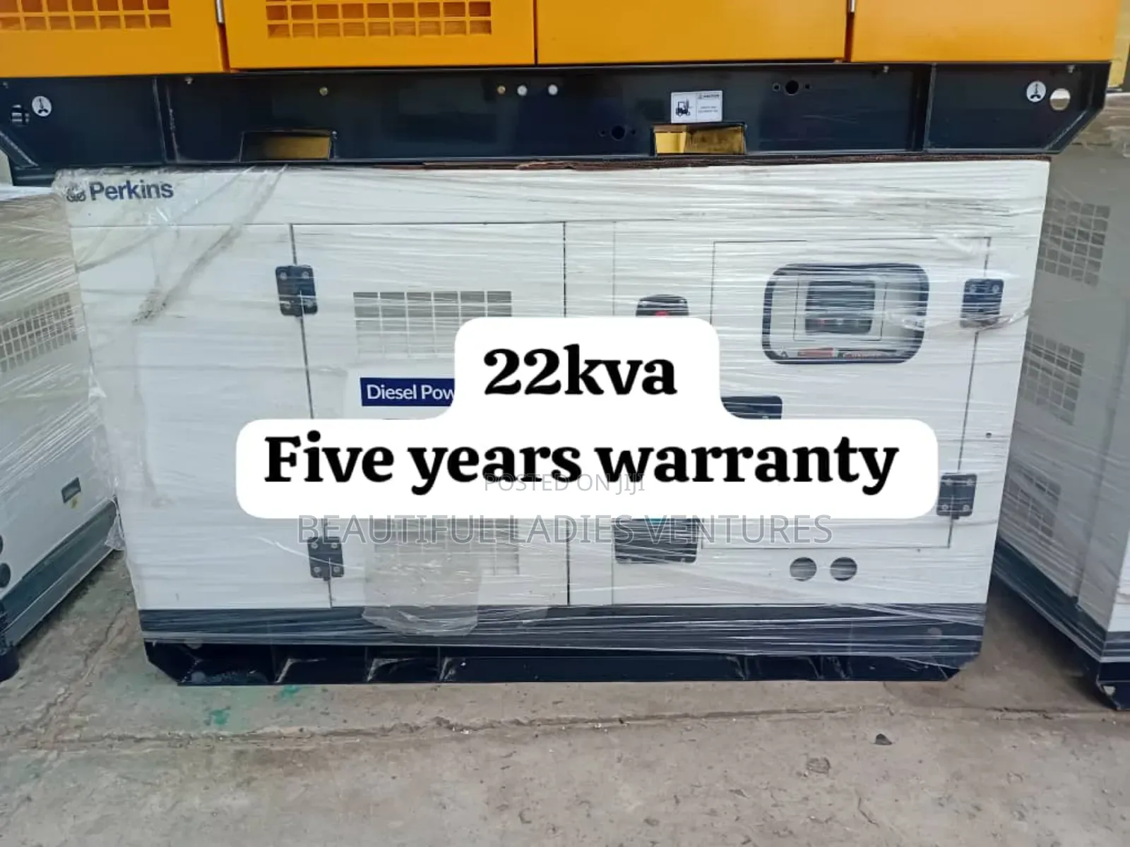 Large Fuel Capacity 22kva Perkins Uk Standard 22kva Genset