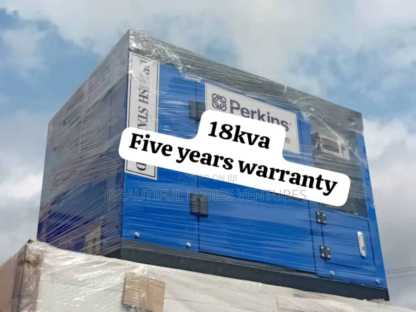 Large Fuel Capacity 18va Perkins Uk Standard 18kva Genset
