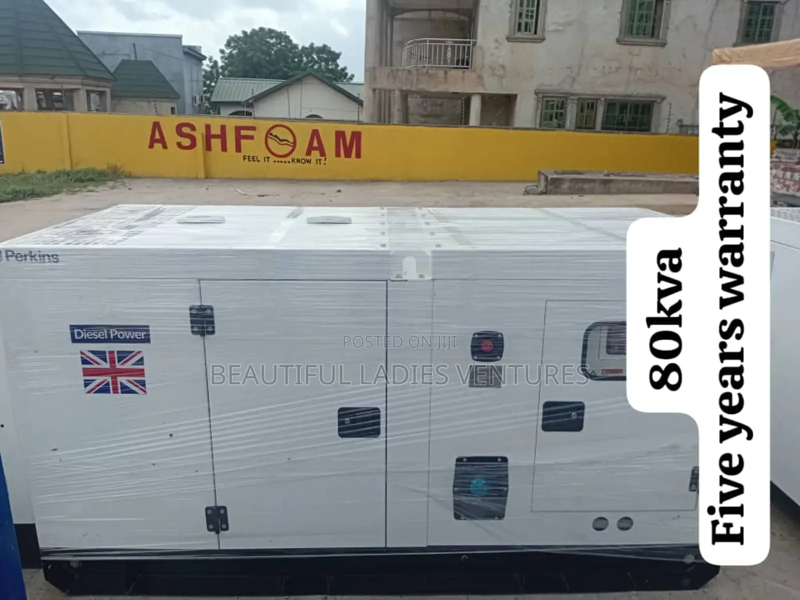 Low Noise Level 80kva 70000wats Diesel Gen 80kva Perkins