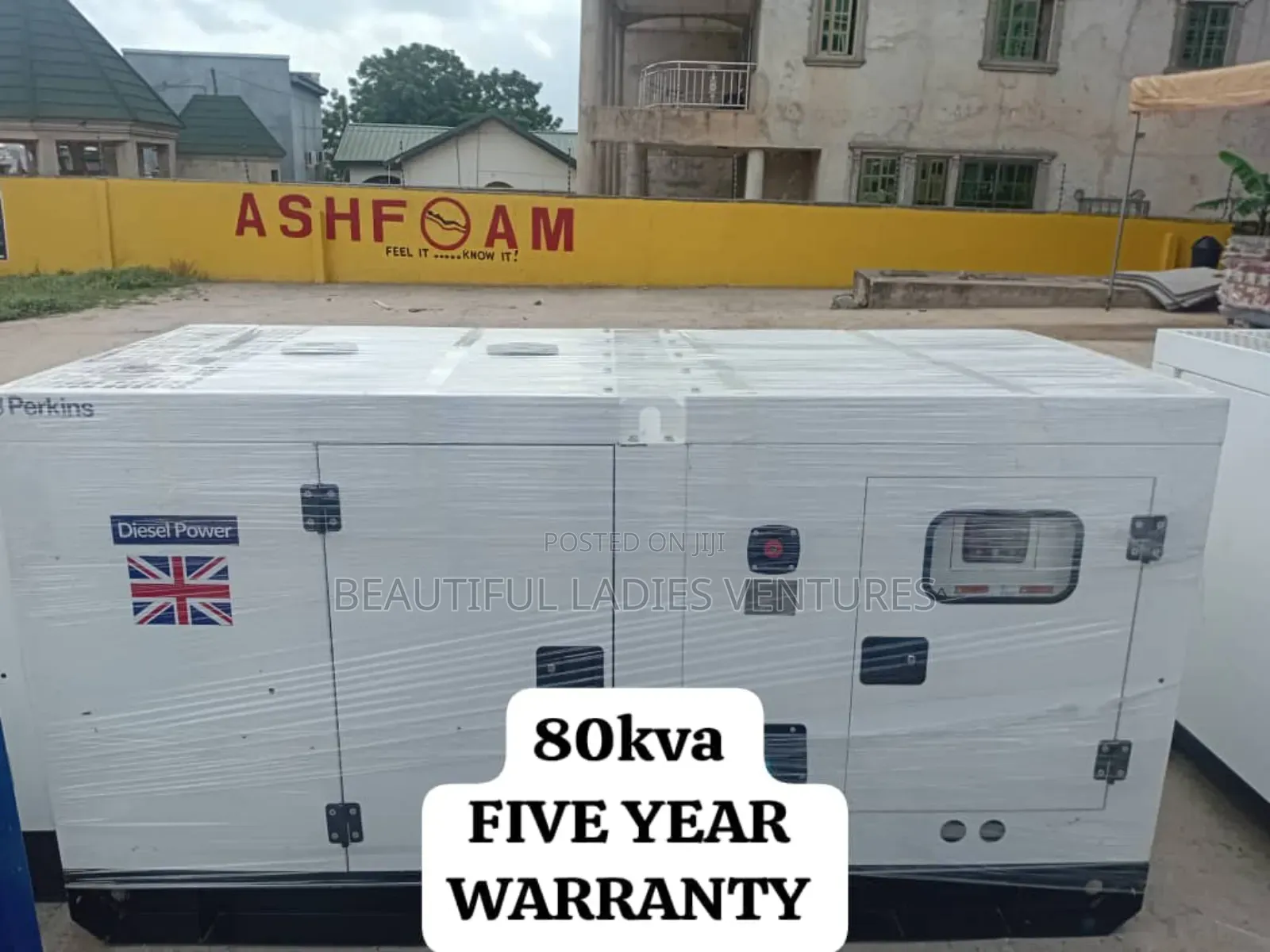 Gentle Start 80kva Perkins Silent 80kva Genset Diesel Silent