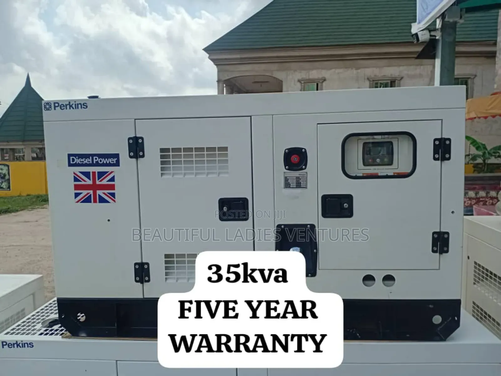 Gentle Start 35kva Perkins Silent 35kva Genset Diesel Silent