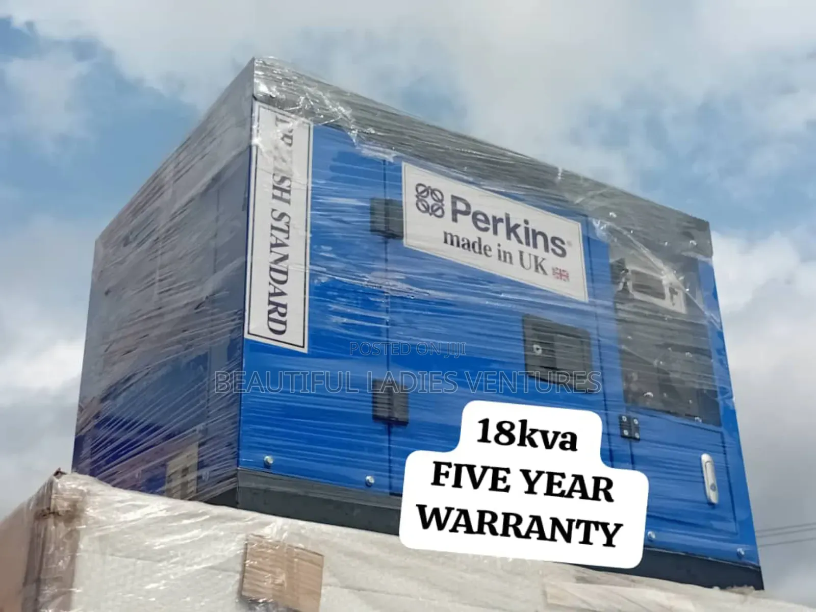 Gentle Start 18kva Perkins Silent 18kva Genset Diesel Silent