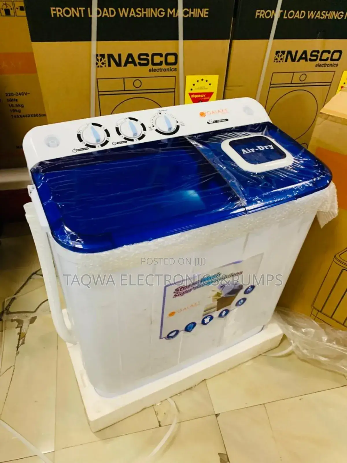 Wash and Spin Galaxy 7kg Washing Machine
