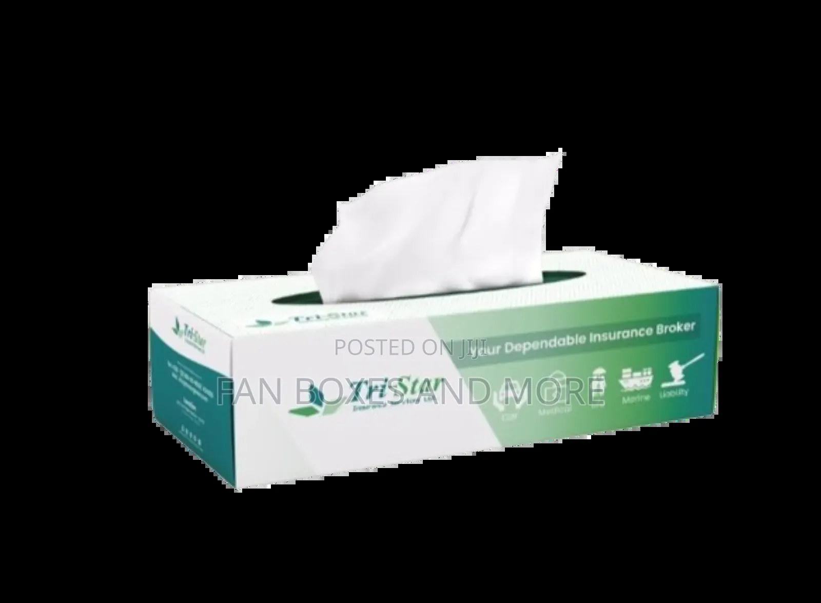 Tissue Box Branding